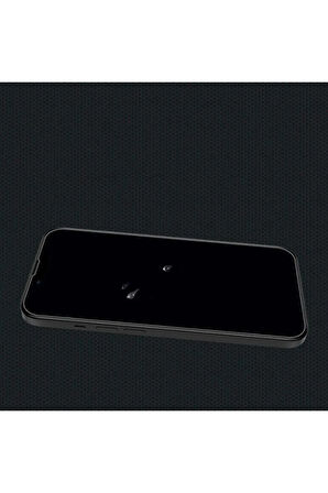 Iphone 14 Pro Max Uyumlu Şeffaf Tamperli Cam Ekran Koruyucu Kırılmaz Cam + Silikon Kılıf 2'li Paket