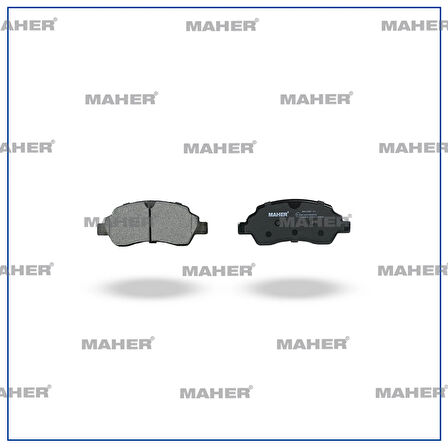 FREN BALATA TRANSIT 5363-5362 2014 (ÇİFT TEKER FİŞLİ) ARKA BK212M008AC