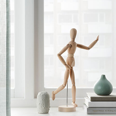 Dekoratif aksesuar, natürel, 33 cm