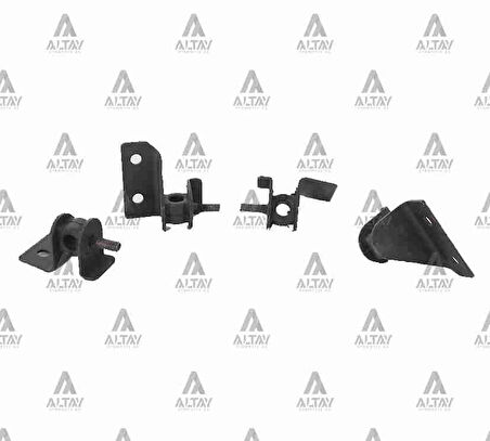 TAKOZ HAVA FİLTRE BACA CANTER 711 / 839 / 859 CİVATALI (YERLİ) 4775 (2 ADET)