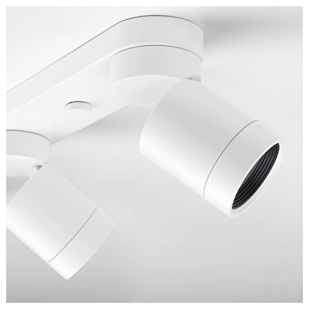 Spot lamba, beyaz, 73 cm, 4 spotlu