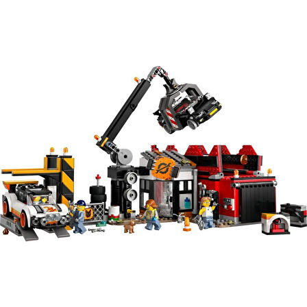 60472 Lego City Hurdalık ve Arabalar 871 parça +7 yaş