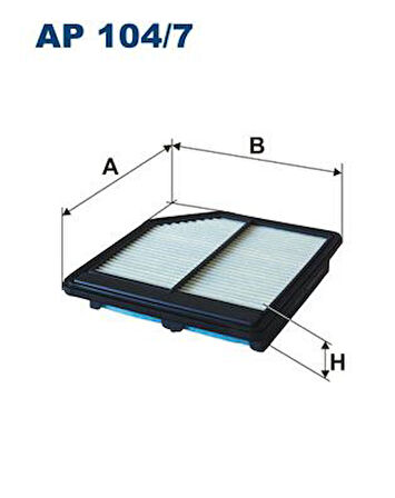 HAVA FİLTRESİ HONDA CIVIC 1.6L R16A2 SEDAN FD6 06- / CIVIC 1.8L R18A VTEC FD7 FK2 2006-2012 17220RNAA00 17220RNAY00 17220RNDM00