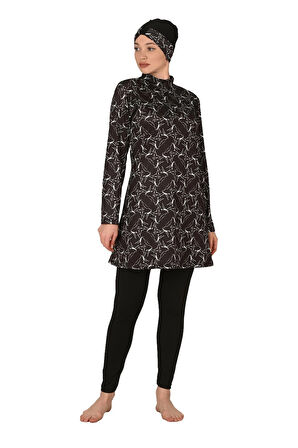 Fantasy 3419 Kadın Desenli Tesettür Mayo