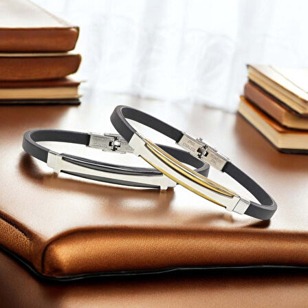  FM Desenli Çelik Bileklik 3183SCB022 