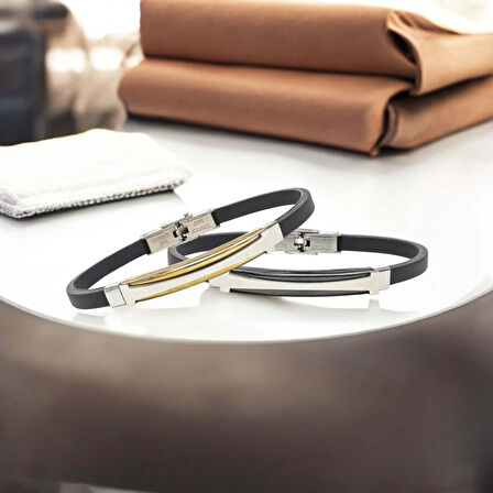  FM Desenli Çelik Bileklik 3183SCB022 