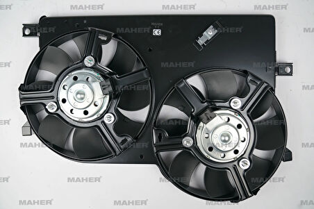 FAN RADYATÖR ALBEA 2003-2007 / PALIO 1996-2005 / 1.3 JTD DAVLUMBAZLI ÇİFTLİ FAN 51718772