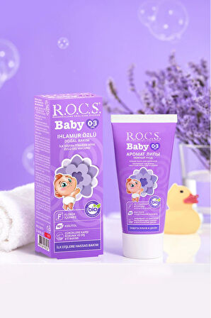 R.O.C.S.Baby Diş Macunu 35ml 0-3 Yaş Ihlamur