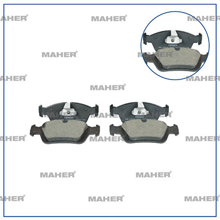 FREN BALATA BMW 3 SERİ 1990-1998 E36 ÖN 17.50MM ECO 34111160356
