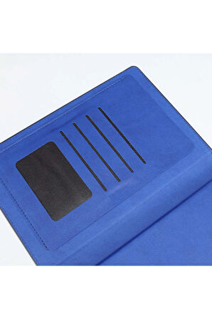 Mıknatıslı Lacivert Defter