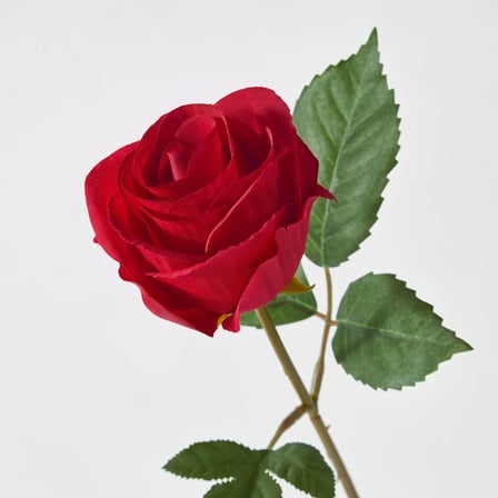Yapay Çiçek, Kırmızı, 40 cm, Yıldız Çiçeği, İç/Dış Mekan