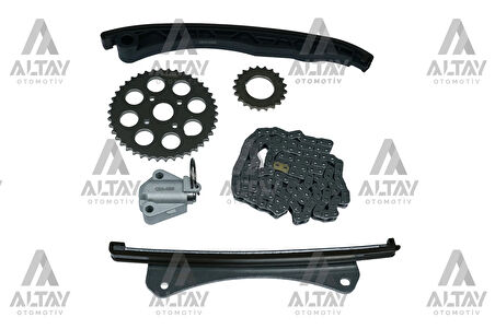 EKSANTRİK ZİNCİR SETİ OPEL ASTRA / CORSA / COMBO 2003 / FIAT ALBEA / DOBLO / PALİO / PUNTO / LİNEA / EGEA / FIORINO 1.3JTD-1.3CDTI EURO 4-5 (6 PARÇA KAPALI ZİNCİR) 55177460 6606024