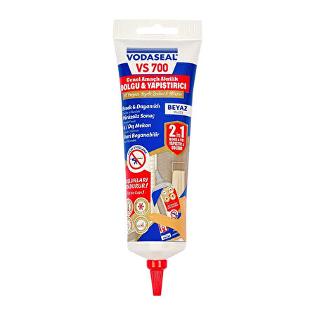 Vodaseal VS700 Akrilik Dolgu ve Yapıştırıcı 400 gr