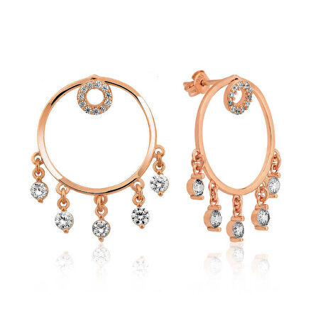 Gümüş Halka Kadın Küpe