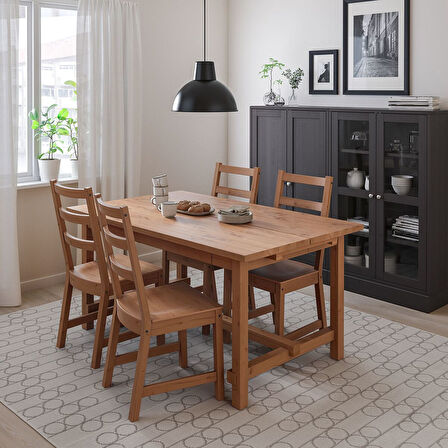 Açılır yemek masası, 4-6 kişilik, açılabilir, 152/223x95 cm