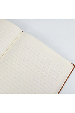 Mıknatıslı Kahverengi Defter