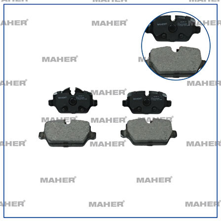 FREN BALATA BMW 1 SERİ 2003-2012 E87 / 1 SERİ 2004-2012 E81 / 3 SERİ 2005-2011 E90 ARKA 34216767145