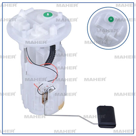 DEPO ŞAMANDIRASI KOMPLE KANGOO 2002-2005 1.5 DCİ 8200155192