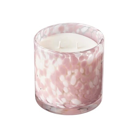 Bardakta Kokulu Mum , Pembe, 50 Saat, Pembe Çiçekler