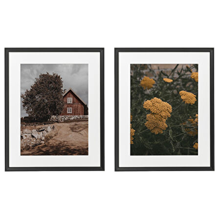 Çerçeveli poster, çok renkli, 40x50 cm, 2 adet, Kırsal yaşam