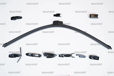 SİLECEK SÜPÜRGESİ TEK TİP ÜNİVERSAL 10 APARATLI 26 MUZ (650MM) 29978