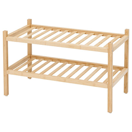 Ayakkabılık, bambu, 60 cm