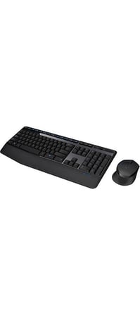 Logitech Mk345 Q Kablosuz Klavye + Mouse Siyah