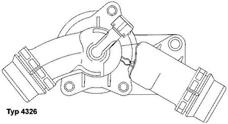 TERMOSTAT 97 C BMW M52 M54 E36 E38 E39 E46 E60 E65 E83 E53 E85 11531437040