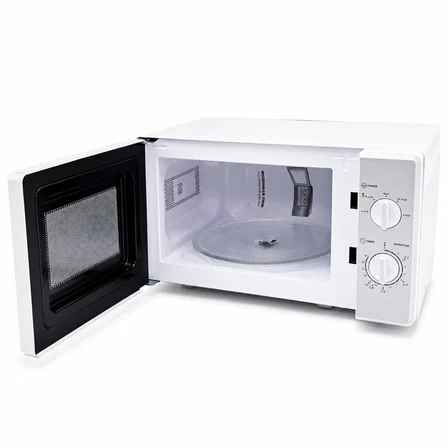 Beyaz Mikrodalga Fırın - Klasik Ön Panel - 20 Litre Kapasite 