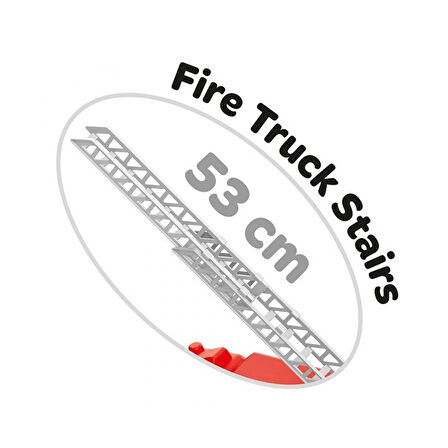 7022 İTFAİYE KAMYONU PENCELİ KUTUDA 38 CM