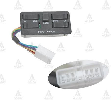 DÜĞME CAM AÇMA EXCEL 1990-1994 ÖN SOL 93570 24300