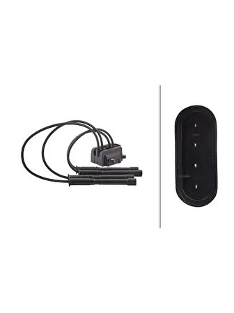 ATESLEME BOBINI BUJI KABLOLU RENAULT CLIO II TWINGO KANGOO SYMBOL 1.2 16V D4F 01