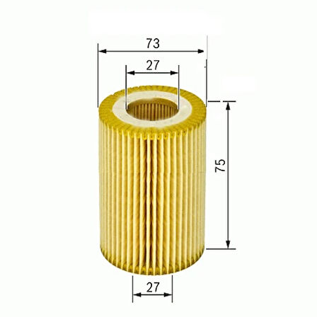 YAĞ FİLTRESİ NISSAN ALMERA- PRIMERA 2-PICK UP- 10-TRAIL HU819/110 15208AD200