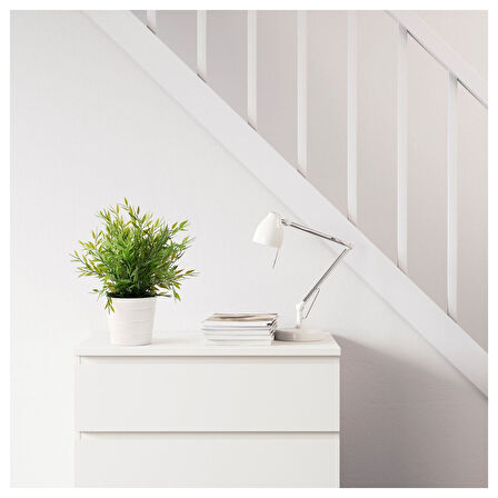 Yapay bitki, yeşil, 9 cm, ev bambusu