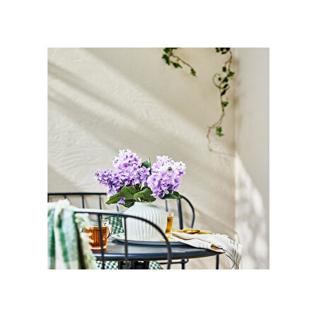 Yapay buket, lila, 36 cm, iç-dış mekan