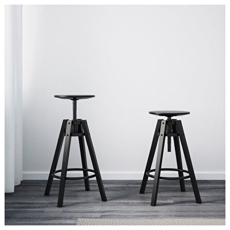 Bar taburesi, siyah, 63/74 cm, ayarlanabilir