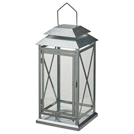 Fener, galvanizli, 44 cm