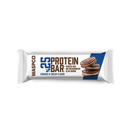 Waspco Cookie And Cream Protein Bar 36 Gr