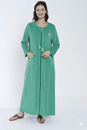 Cicikom 104018 Kadın Havlu Elbise - MİNT - 2XL