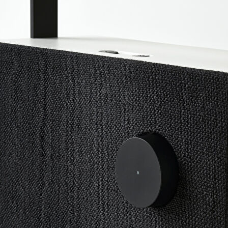 Bluetooth hoparlör, siyah-beyaz, 20x20 cm