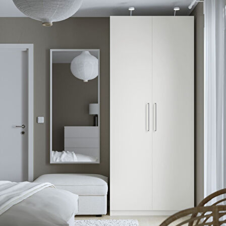 PAX gardırop, beyaz, 100x60x236 cm