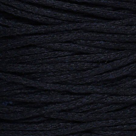Loren Cotton Macrame Lacivert - R005 - 34361