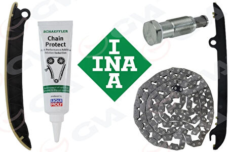 EKSANTRİK ZİNCİR SETİ VW GOLF6-JETTA-POLO-A3-LEON 1.2TSI 2008-2012 CBZB-CBZA DAR BAKLA 03F198229A 03F109507B 03F109158K