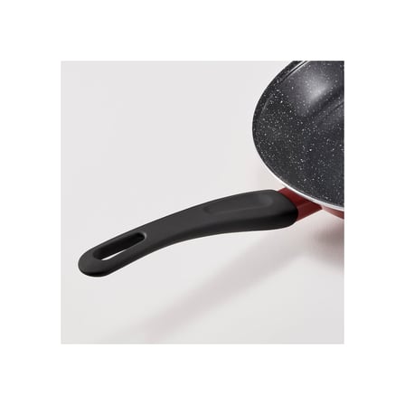 Kızartma tavası, yapışmaz kaplama-kırmızı, 28 cm