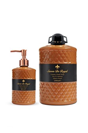 Savon De Royal Luxury Vegan Sıvı Sabun Eden s Pearl 2,5 lt & 500 ml