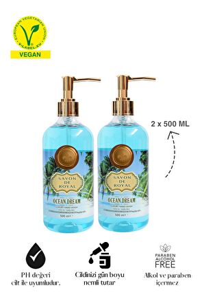 Tropical Luxury Vegan Sıvı Sabun Ocean Dream 2 x 500 ml