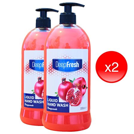 Deep Fresh Nar Sıvı Sabun 1000 ml 2 Adet