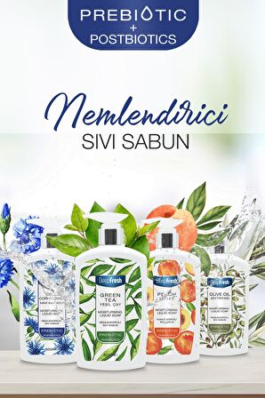 Deep Fresh Prebiyotik Nemlendirici Sıvı Sabun Karma 4 x 500 ml