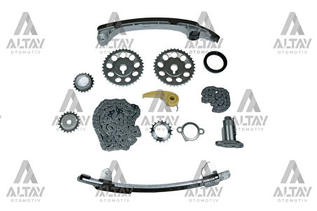 EKSANTRİK ZİNCİR SETİ AVENSIS 2001-2008 1AZFSE / RAV-4 2005-2008 1AZFE / 2.0 BENZİNLİ (13 PARÇA) 135060H010