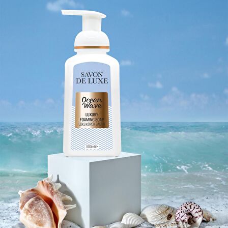 Savon De Luxe Purity Ocean Wave Luxury Köpük Sıvı Sabun 500 ml x 3 Adet